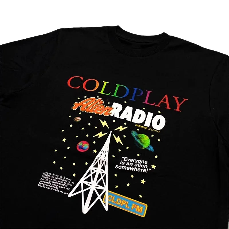 Coldplay T-shirt Merchandise: A Head Full of Dreams