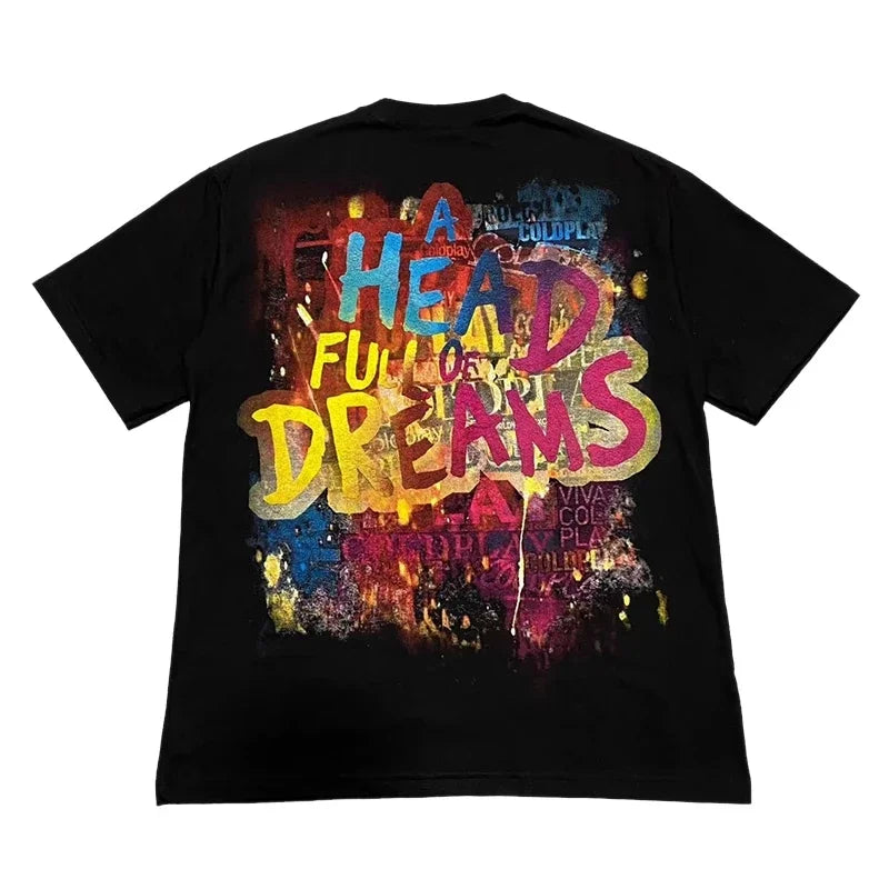 Coldplay T-shirt Merchandise: A Head Full of Dreams